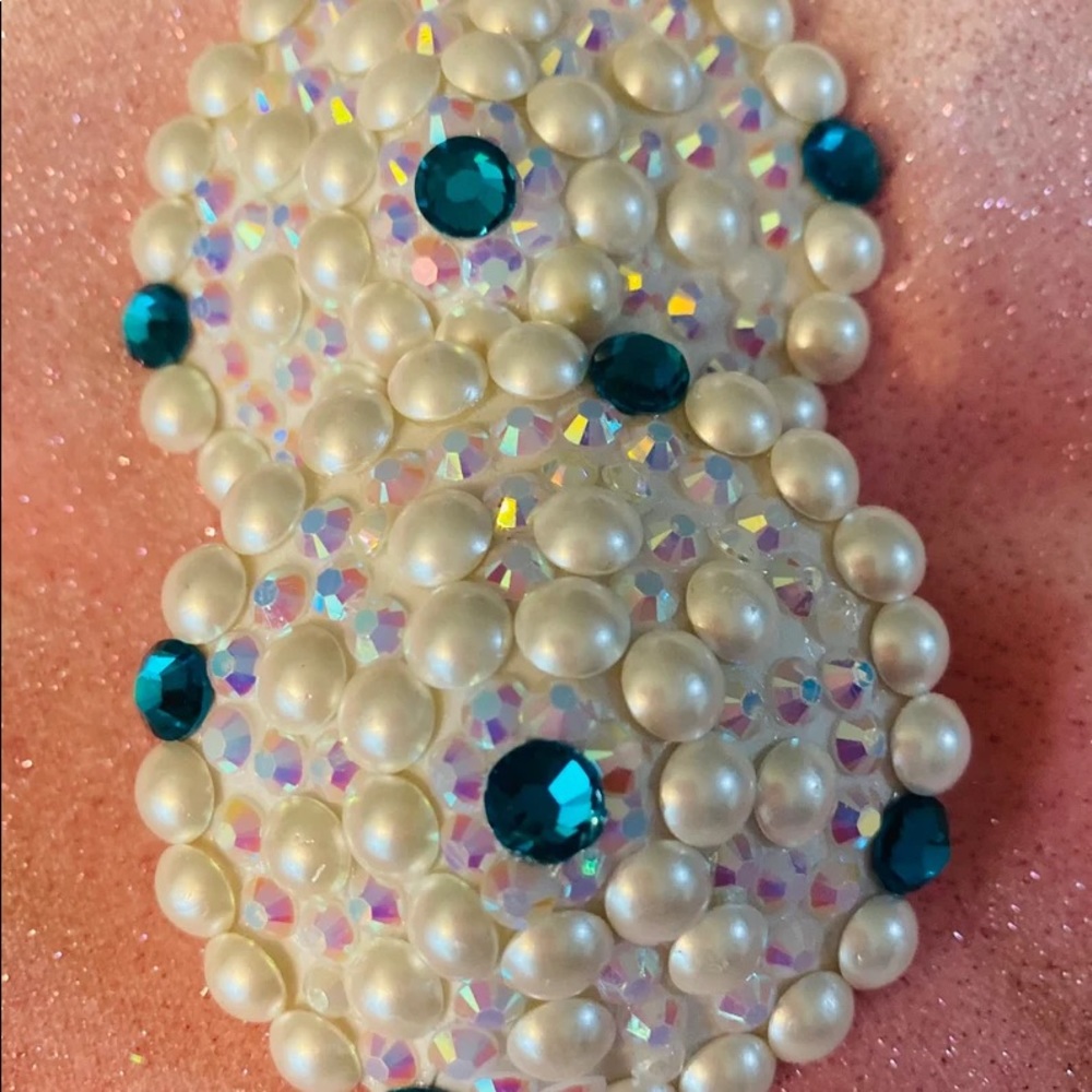 White and Teal Reusable Handmade Pasties!